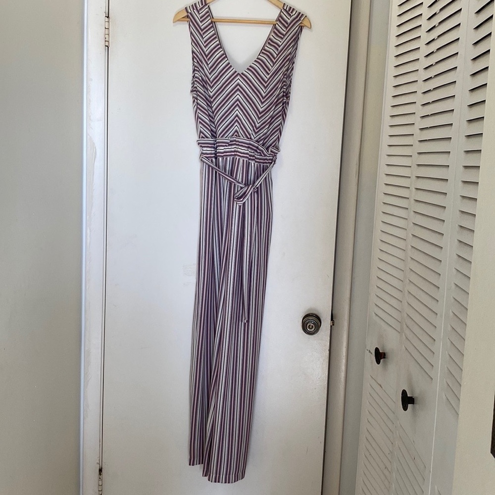 Monteau striped jumpsuit